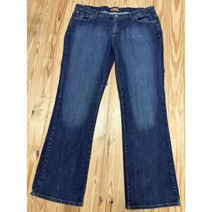 Bitten by Sarah Jessica Parker Sz 18R Premium Denim Bootcut Jeans Stretch 38x32